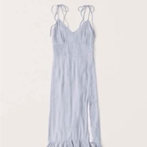 Abercrombie & Fitch striped midi dress